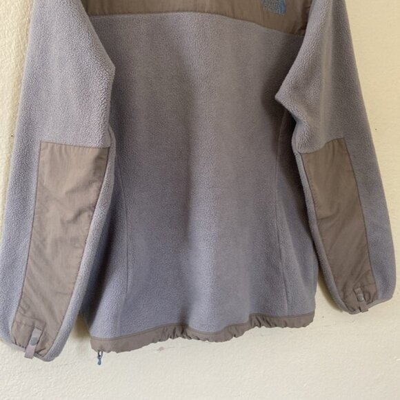 The North Face Denali Blue Gray Fleece Zip Nylon Jacket Women’s L - Picture 12 of 16